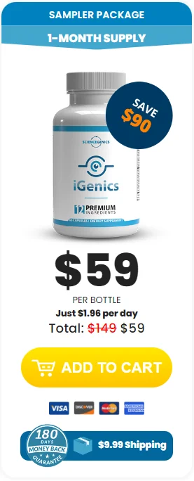 iGenics 1 bottle price